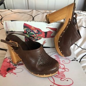 Tory Burch Studded Clogs